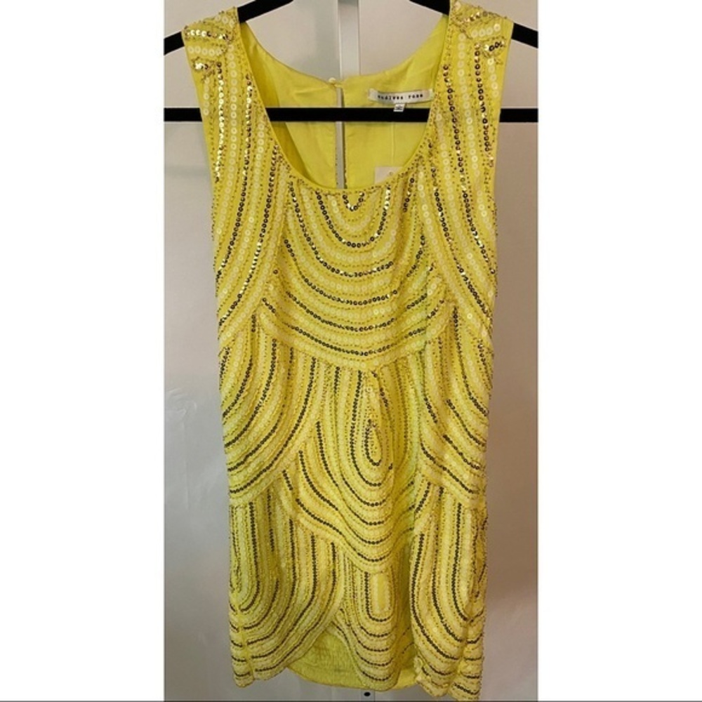 Endless Rose Yellow Sequin Dress